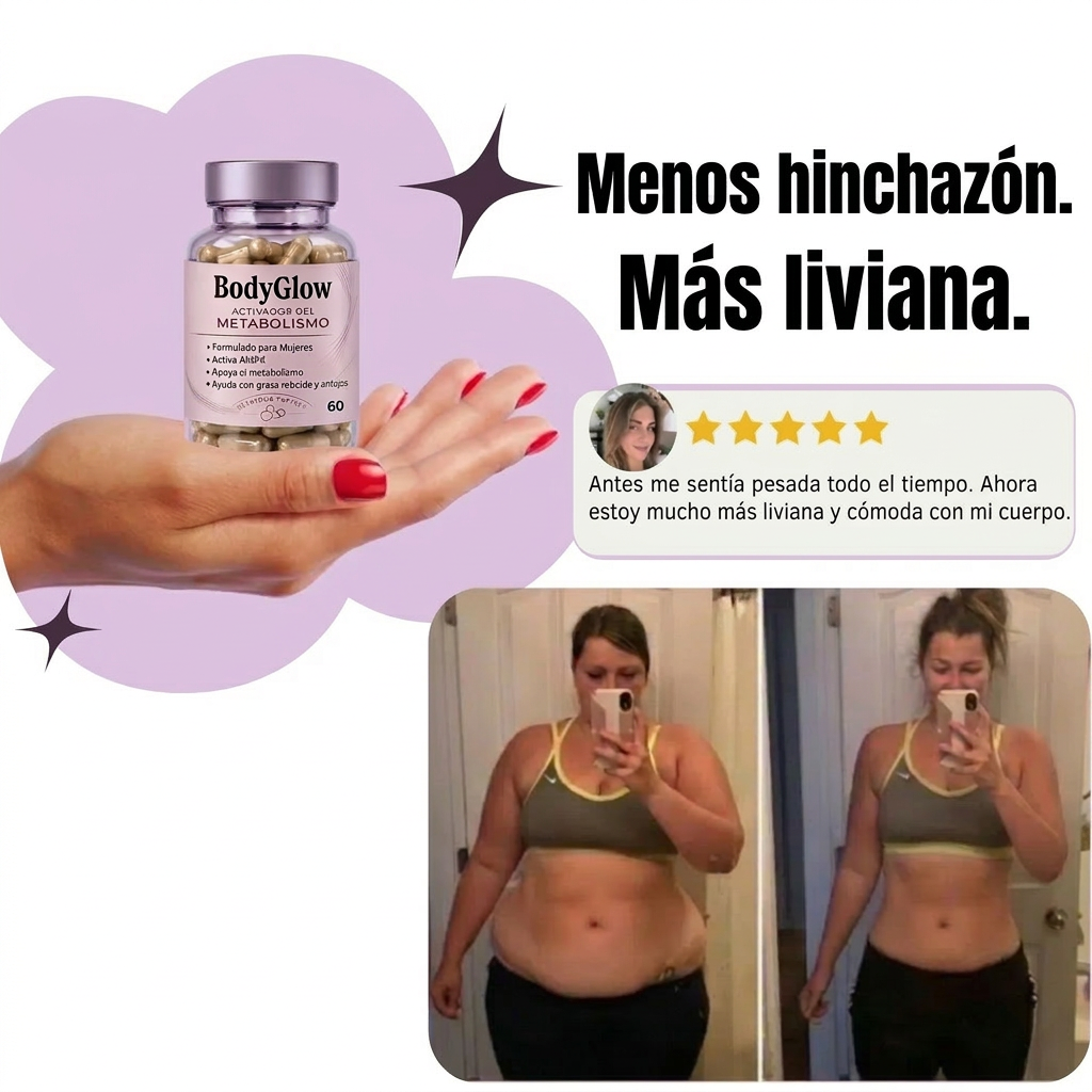 BodyGlow® — Reactivá tu metabolismo y elimina grasa rebelde en 21 días.